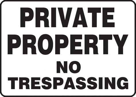 You have successfully implemented private properties inside of protocols. Private Property No Trespassing Safety Sign MATR522