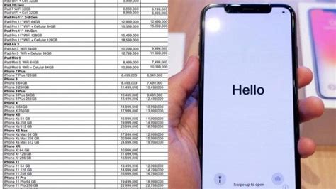 The apple iphone 11 features a 6.1 display, 12 + 12mp back camera, 12mp front camera, and a 3110mah. Daftar Harga HP iPhone Terbaru Juli 2020, Mulai iPhone 7 ...