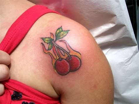 Although the cherry most commonly is associated to sexuality and virginity, there are more meanings that don't represent the sexual nature. Awesome Cherry tattoo meaning And Ideas | Best Tattoo Design