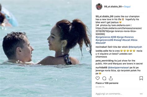 A che ora gioca l'azzurro? Jorge Lorenzo a Formentera con la nuova presunta fidanzata ...