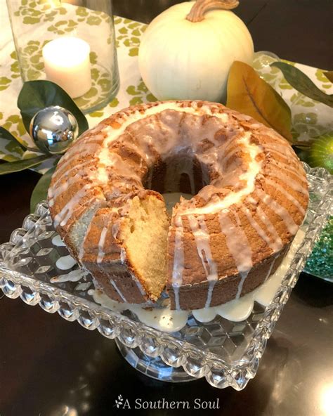 Bake for another 10 to 15 minutes. Eggnog Pound Cake - A Southern Soul