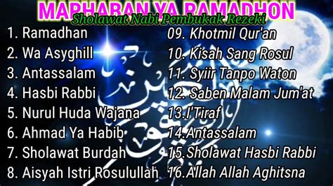 Template twibbon marhaban ya ramadhan 1442 h. MARHABAN YA RAMADHAN - SHOLAWAT NABI PEMBUKAK REZEKI BULAN ...