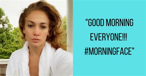 Charting the best no makeup snaps from celebs. J.Lo, 51, shares rare no-makeup selfie and she's glowing ...