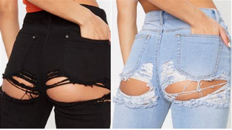 What should i use to patch a hole in my jeans? These Jeans Have Rips On The Bum And We're Confused | Stellar