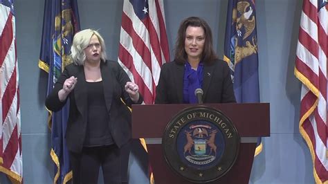 When we make good choices and follow health and safety measures, we see results. Gov. Whitmer coronavirus update - April 27, 2020 - YouTube