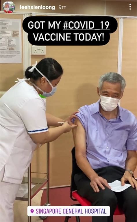 You are also strongly encouraged to go for it, when you are notified of your. PM Lee first in Cabinet to receive Pfizer-BioNTech vaccine ...