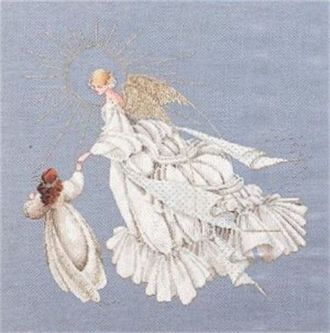 A list of cross stitch patterns available at everything cross stitch. Lavender & Lace - Angel of Mercy - Stoney Creek Online Store