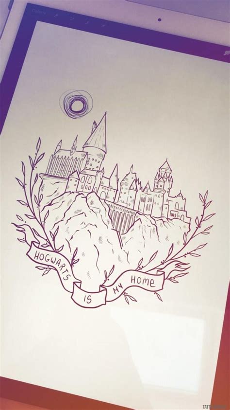 Coloriage harry potter et la coupe de feu jecoloriecom. It would make a lovely tattoo | Dessin harry potter, Mouton dessin, Tatouages harry potter