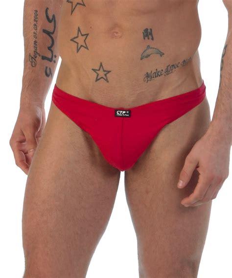 Sexy, enhancing, lace, mesh, see thru and comfortable mens undies for sale. Mens Red Thong | Underwear Thong for Men