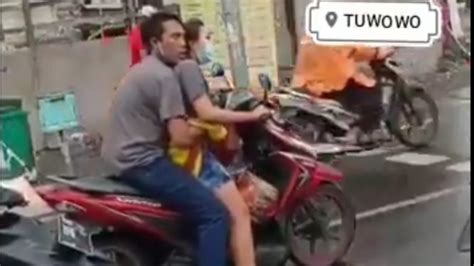 Andai saja aku tidak merekam saat itu. Viral Video Mesum di Atas Motor Saat Lampu Merah, Netizen ...