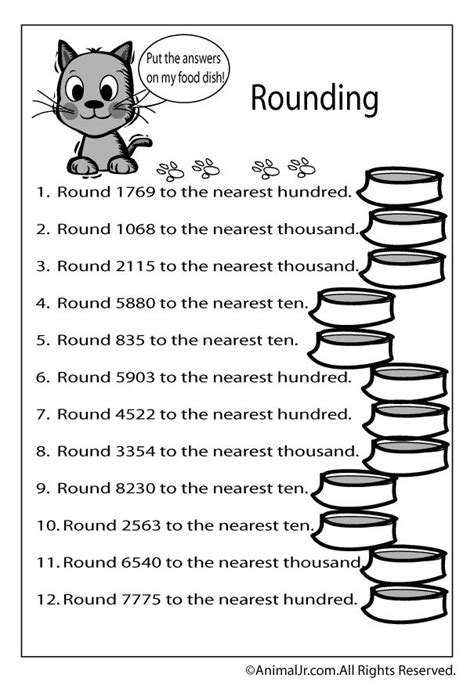 Google classroom and math go together like peanut butter and jelly. rounding worksheets - Google Search | Fun worksheets for ...