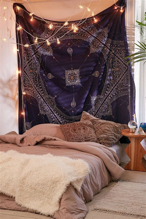 Ft./case) urban loft interlocking 12 in. Celestial Medallion Tapestry | Tapestry bedroom, Room ...