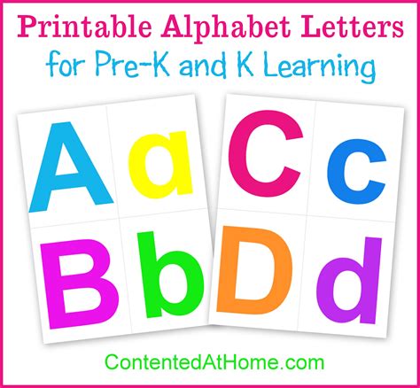 Free printable alphabet and number templates to use for crafts and other alphabet and number learning activities. Printable Alphabet Letters