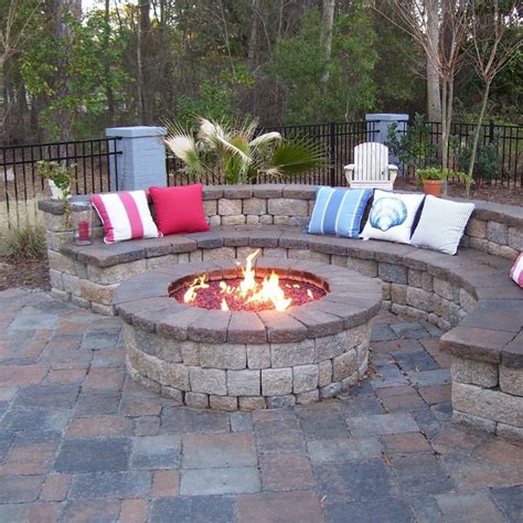 You'll want to excavate down about 8 inches toward the earth's core. Diy fire pit ideas and backyard seating area (53 ...