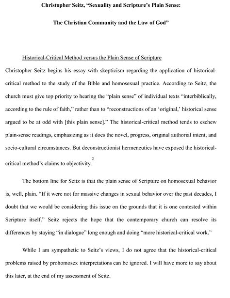 For longer papers (>10 pages), it may be helpful to break the text into sections in order to headings can be used in papers of most length (but you really don't need them for papers under 10 pages). How To Write A Critical Analysis Example - Writing a ...