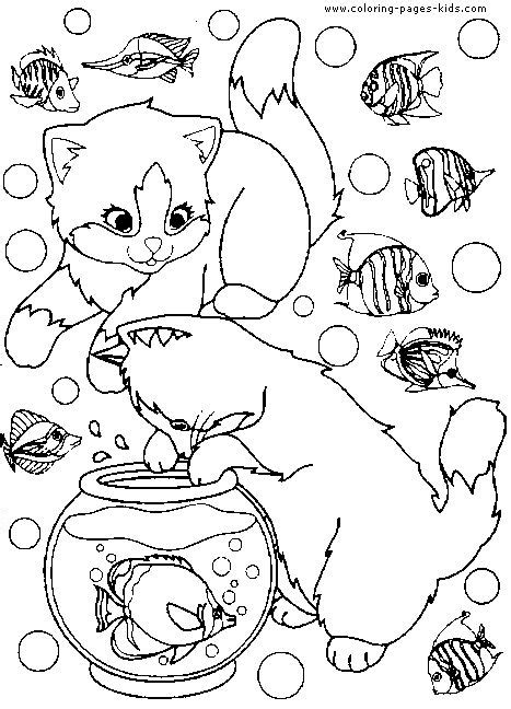 May 5, 2021 by coloring. cat color page, animal coloring pages, color plate ...