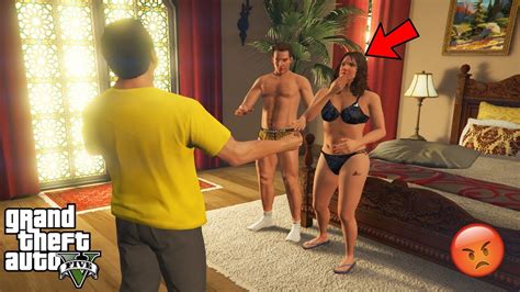 5m wife gangbanged on the couch. GTA 5 - Michael CAUGHT AMANDA With The Tennis Coach ...