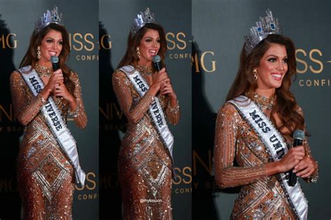 Iris mittenaere from lille city in northern france buried her face in her hands in shock and joy as the outgoing winner from the philippines, pia wurtzbach, crowned her and the crowd erupted in cheers. Ms. Universe France Iris Mittenaere Crowned Miss Universe ...