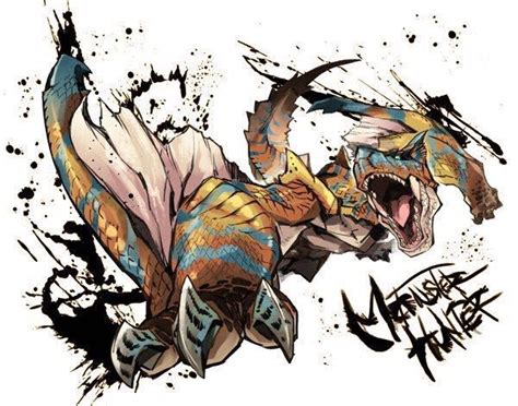 Monster (eunjae lee) details manga, eungenio, un estudiante de secundaria que se gana la vida trabajando a tiempo parcial en una institución especial monstruo, el nombre en clave es agente uno d ¡misión es diablo y rápidamente somete! Monster Hunter Fanart | Dessin monstre, Monster hunter ...