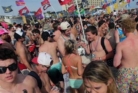 Spring break students are down this year in daytona beach, florida, due to the impact of the spring break travel surge: After violence, Spring Break hotspot bans alcohol on beaches