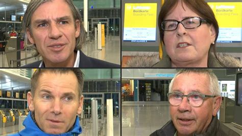 Das verstehe ich, der harte job muss besser bezahlt werden. Lufthansa-Streik: So reagieren die Passagiere | AFP - YouTube