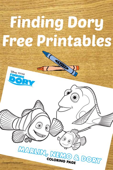 The article features the coloring sheets of nemo and other lead characters of the film like dory, coral, bruce, gill and squirt. Finding Dory Coloring Sheets (+ more Free Printables, Maze ...