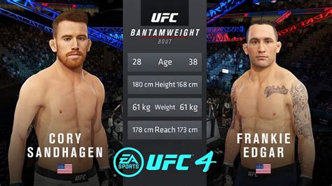 Cory james sandhagen is an american professional mixed martial artist who competes in the bantamweight division of the ultimate fighting cha. UFC Fight Night 187 - Cory Sandhagen Vs Frankie Edgar ...