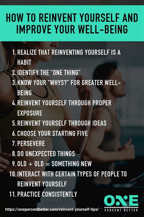 How to Reinvent Yourself and Improve Your Well-Being ...