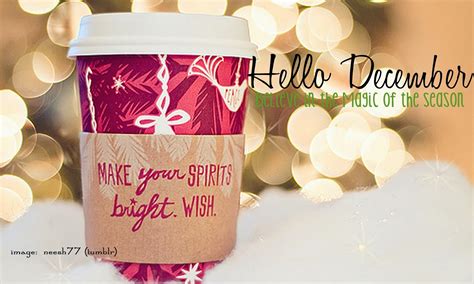 Coffee and Pretty Paper: Hello December!