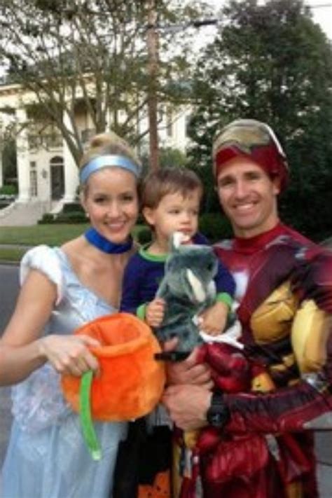 Drew and brittany brees welcome person to person's charlie rose and lara logan to their home in new orleans. Drew Brees out trick or treating with the family. : nfl