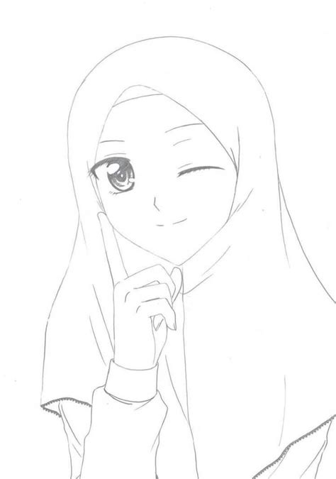 Muslim alquranmulia laman 58 via alquranmulia.wordpress.com. 26+ Gambar Sketsa Kartun Wanita Hijab di 2020 | Sketsa ...