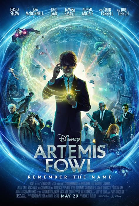 Con miranda raison, chau hong, judi dench, josh gad, nonso anozie, adrian scarborough. New Trailer and Poster Released for 'Artemis Fowl ...