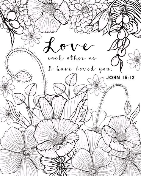 Bible verse coloring pages are printable pages for adults or children with inspiring images on the page that you can color. 23 Best Ideas Bible Coloring Book for Adults in 2020 ...