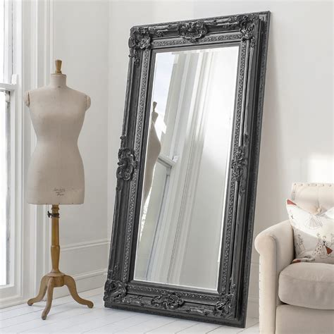 Black Baroque Leaner Mirror | Primrose & Plum