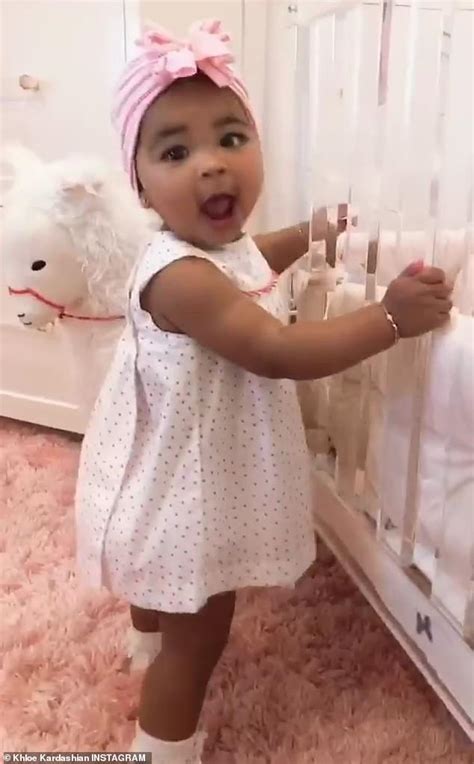 Kardashian is the daughter of kris and robert kardashian sr. Khloe Kardashian films cute clip of True dancing to Rihanna