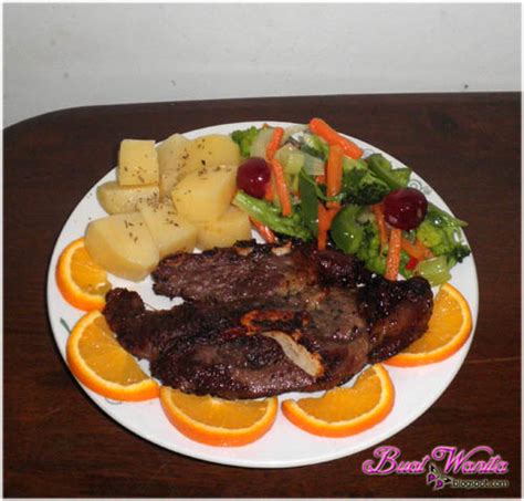 Nak cuba resepi daging black pepper ini? Resepi Kambing / Lamb Grill Black Pepper Sedap. - Buat Wanita