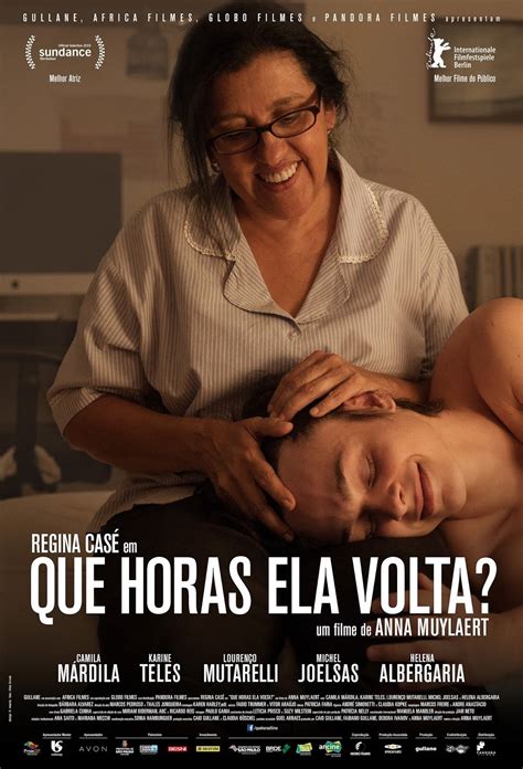 (the second mother) imdb flag. 13. Que Horas Ela Volta? (Anna Muylaert, 2015) | Filmes ...