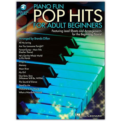 A good piano book should guide you well with quality lessons and at the same time they should be easier to follow. Hal Leonard Piano Fun - Pop Hits For Adult Beginners (Book ...