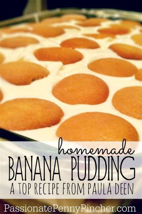In a bowl, combine the milk and pudding mix and blend well using a handheld electric mixer. Paula Deen's Banana Pudding (mmmmm. . . ) | FLUFFS and ...