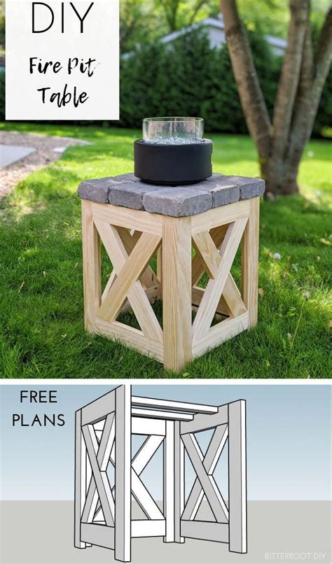 Diy flower pot fire pit. DIY Gas Fire Pit Table | build a gas fire pit table for ...