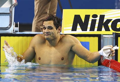 Longer arms means he has a longer distance per stroke, which is profoundly helpful for crossing the pool faster than other swimmers. Florent Manaudou Photostream | Swimming world, Swimming ...