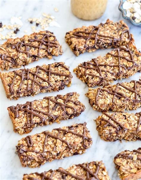 Perfect for breakfasts, snacks and a sweet treat. Homemade Diabetic Granola Bars / No Bake 5 ingredient ...