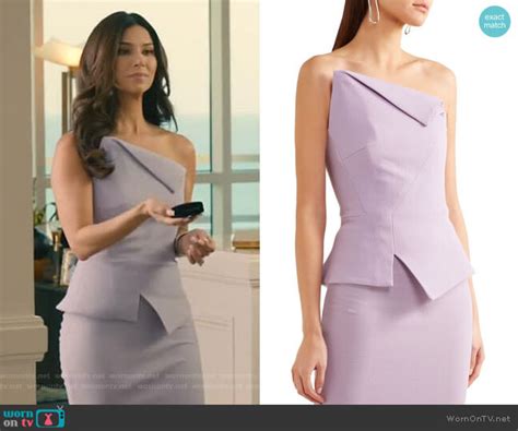 Devious maids and grand hotel. WornOnTV: Gigi's lilac asymmetric top and skirt on Grand ...