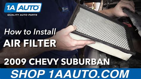 Check your filter periodically to see if it needs to be replaced. How to Replace Engine Air Filter 07-14 Chevy Suburban ...