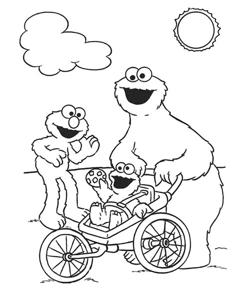 Maybe you would like to learn more about one of these? Elmo See Cookie Monster Parenting Coloring For Kids ...