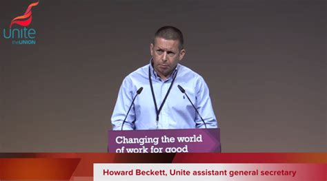 Unite's assistant general secretary howard beckett was accused of racism over his tweet about ms patel, which was branded vile. Unite's Beckett speaks re #BirminghamBinStrike injunction win - SKWAWKBOX