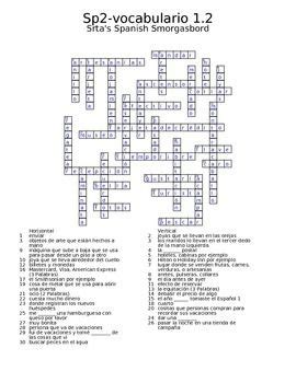 Under 50 words is best. Avancemis 1 Unidad 3 Leccion 1 Crossword Puzzle ...