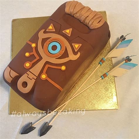 A monstrous, but absolutely delicious cake. Breath Of The Wild Cake / Zelda 25 Piece Deluxe Birthday ...