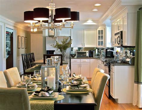 Combining a kitchen with a living room is an excellent concept in this design idea. Kitchens in Today's Open Concept Home