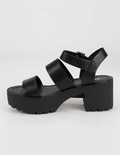 We did not find results for: SODA Lug Sole Ankle Strap Womens Platform Sandals - BLACK ...